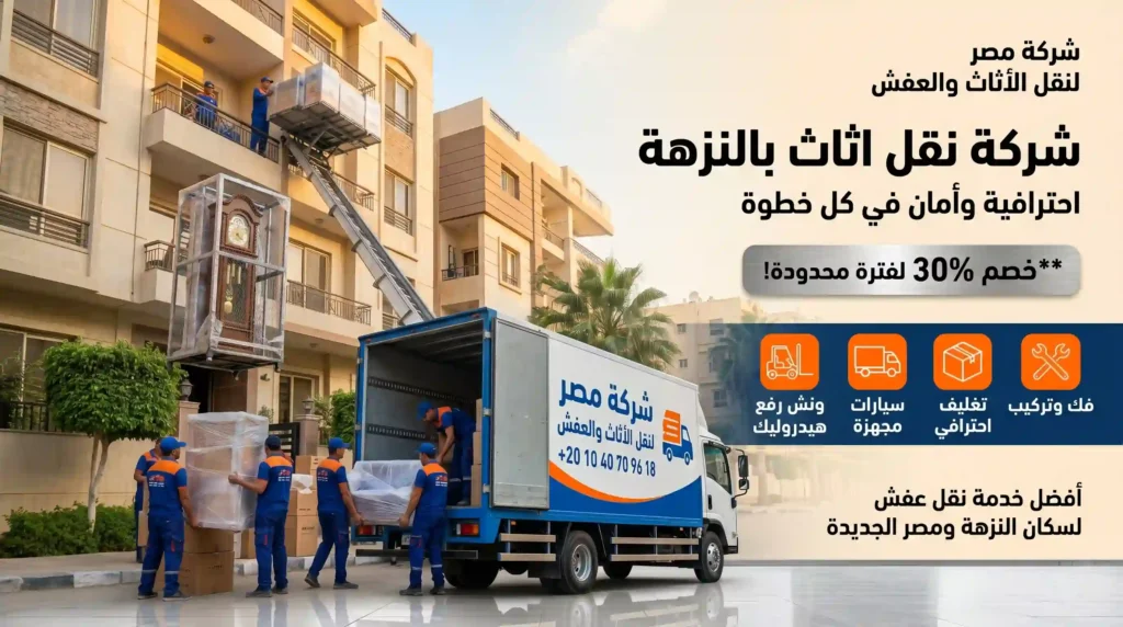 افضل شركة نقل اثاث بالنزهة