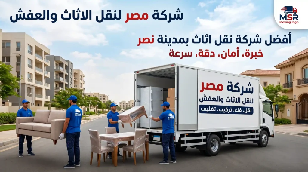 افضل شركة نقل اثاث بمدينة نصر
