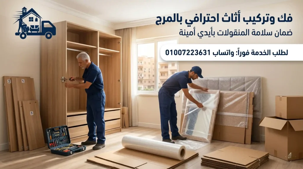 خدمات شركة نقل اثاث بالمرج