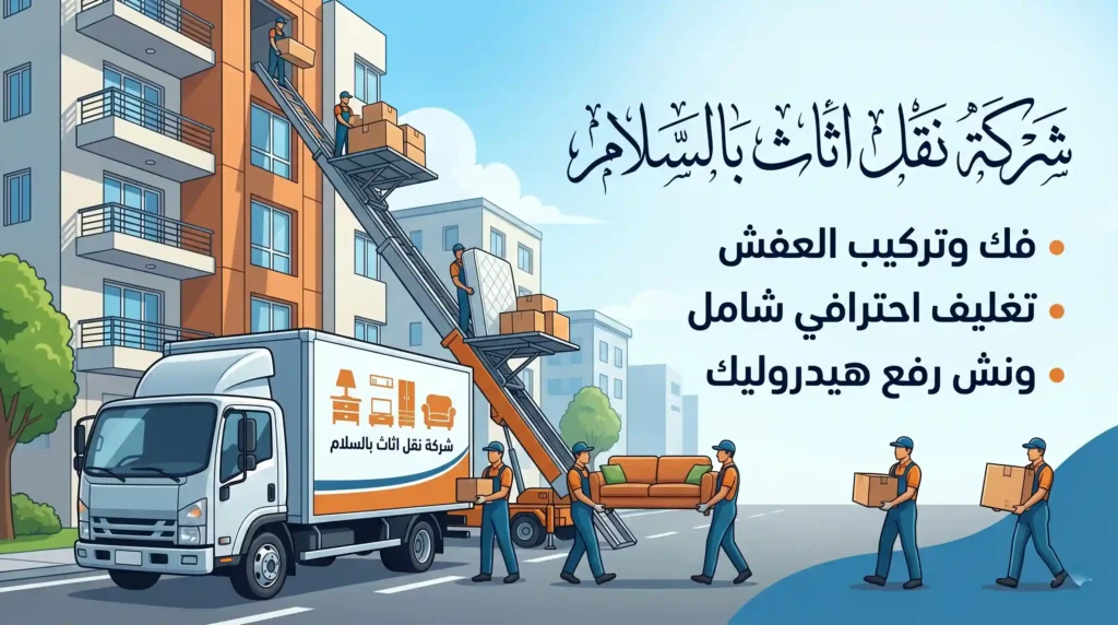 شركة نقل اثاث بالسلام