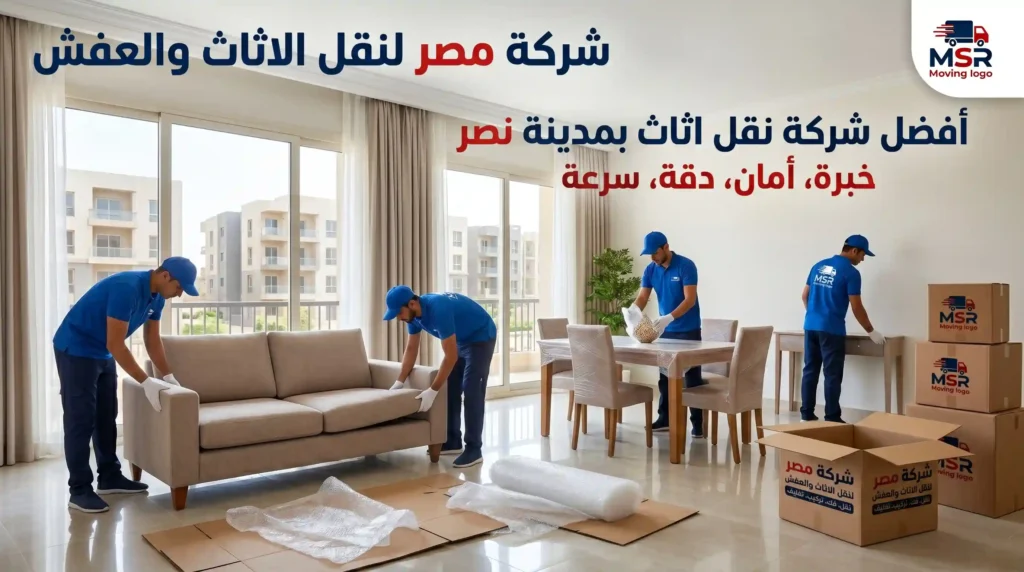 شركة نقل اثاث بمدينة نصر
