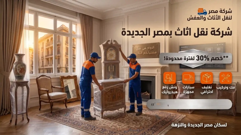 شركة نقل اثاث بمصر الجديدة